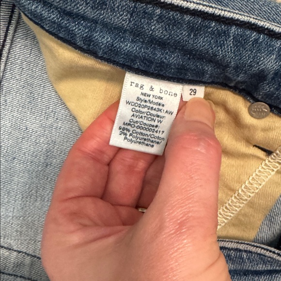Rag & Bone Dre Low Rise Slim Boyfriend Jeans Bundle Size 29 - Picture 8 of 14
